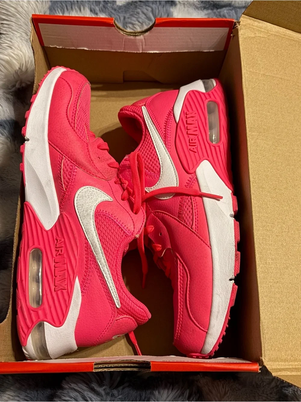 Nike Women’s Athletic Sneakers in Hot Pink and White